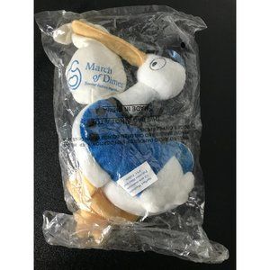 Logo Bear March of Dimes Stork Plush 11 Inch Stuffed Animal Toy Advertising new